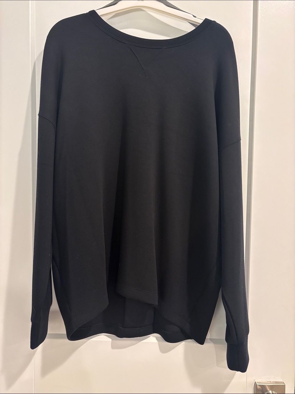 Spanx Women’s Long Crewneck Air Essentials Shirt Large